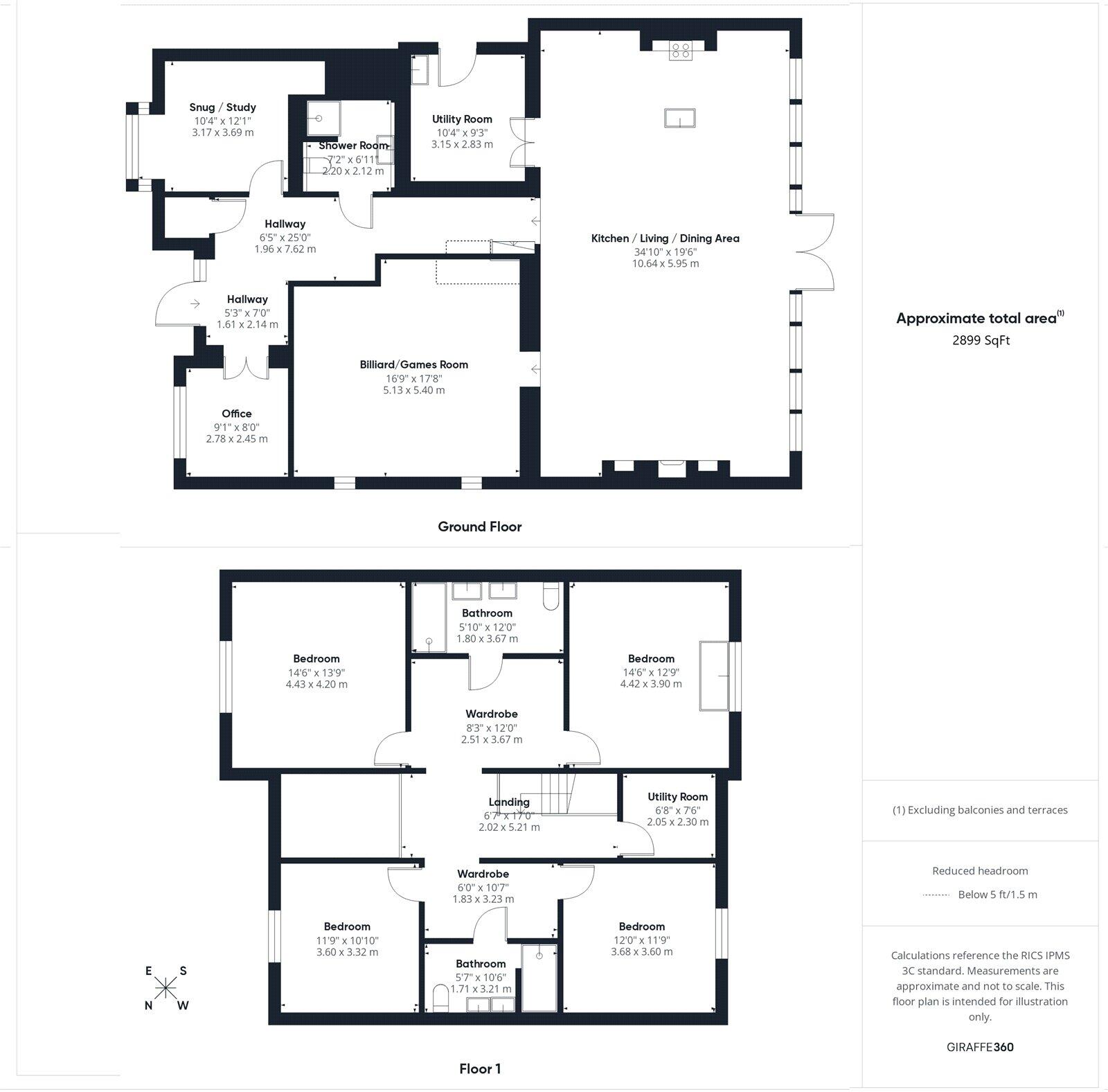 Broadway, Southbourne, Bournemouth, Dorset, BH6 floorplan