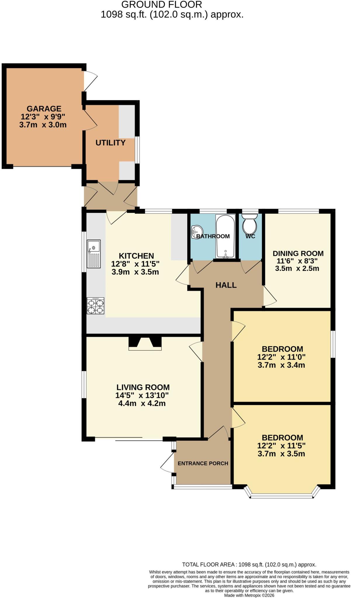Shoulton Lane, Hallow, WR2 floorplan