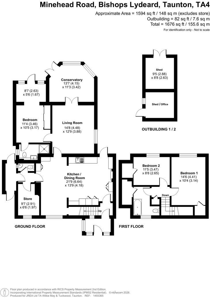 Minehead Road, Bishops Lydeard, Taunton floorplan