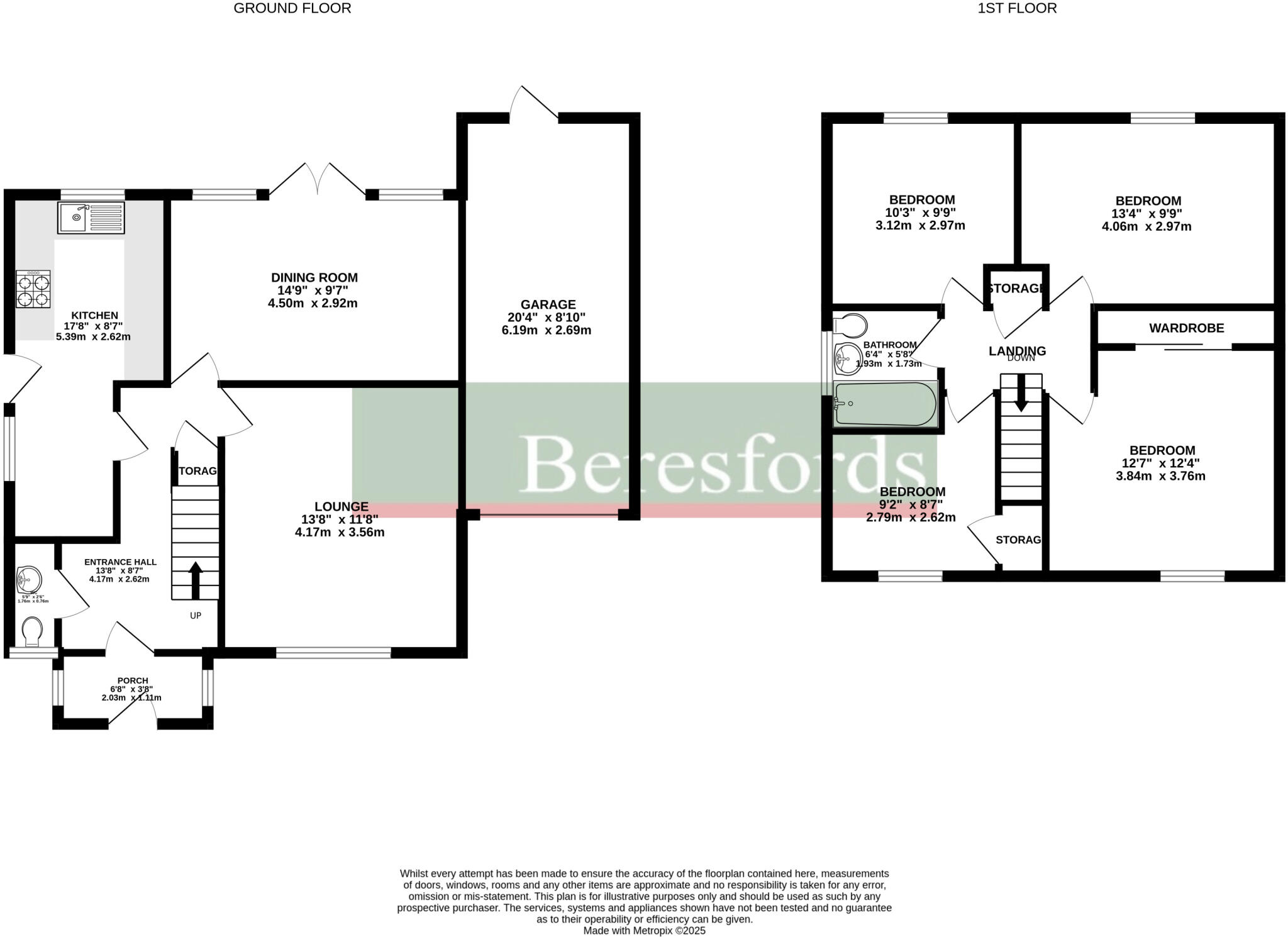 Gernon Close, Broomfield, CM1 floorplan