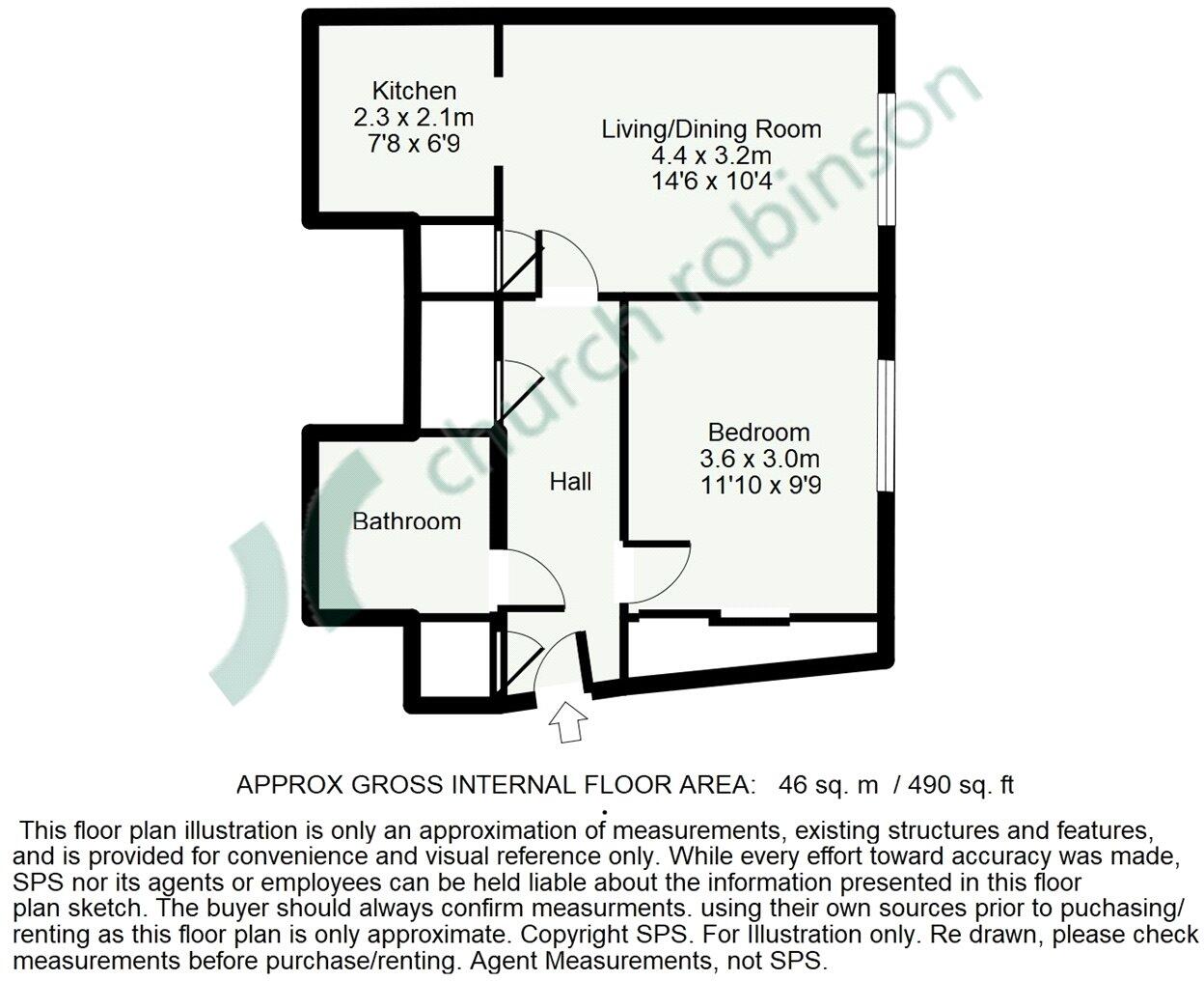 Fairacres Road, Didcot, Oxfordshire, OX11 floorplan