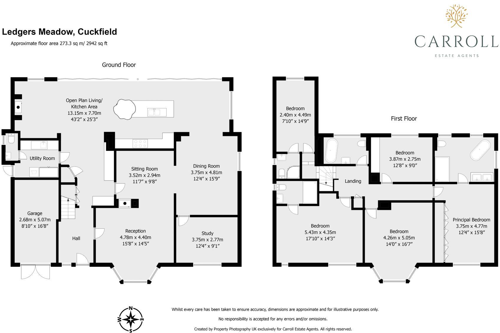 6, Ledgers Meadow, Cuckfield, RH17 floorplan