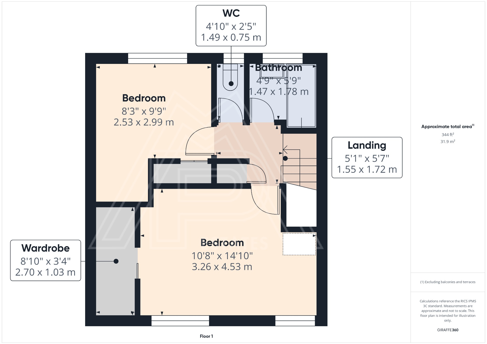 Broxburn Drive, South Ockendon, Essex, RM15 floorplan