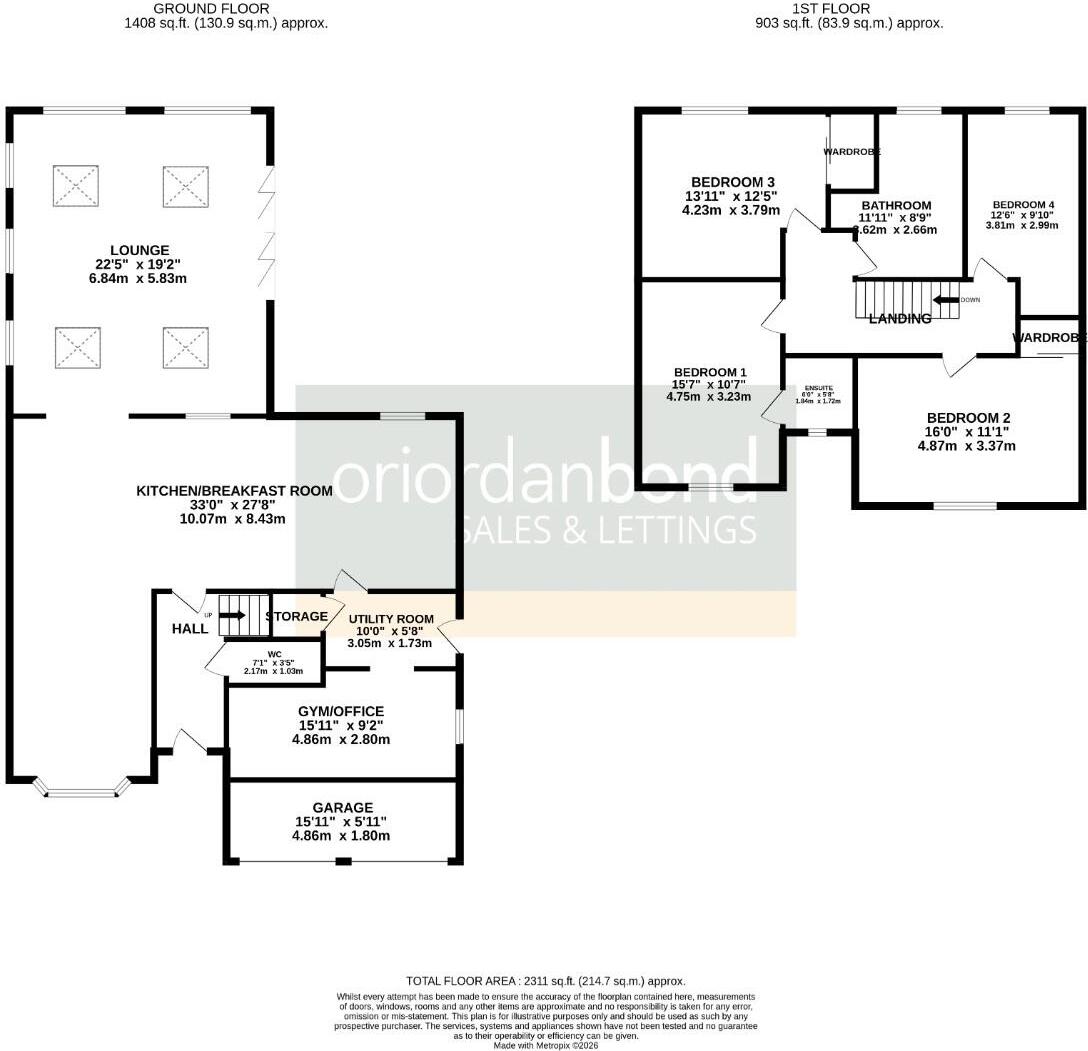 Avenue Road, Rushden, NN10 0SJ floorplan