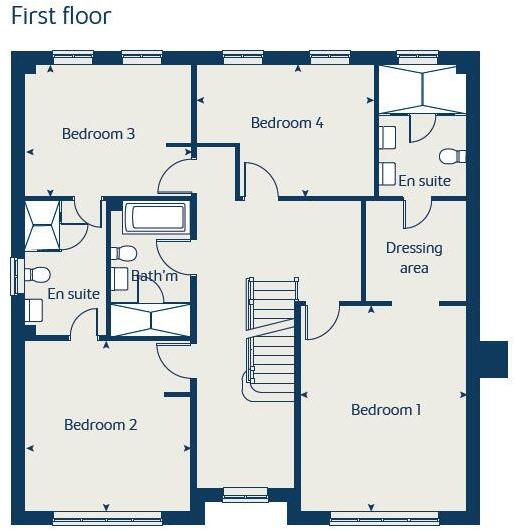 Collingtree Park, Northampton floorplan