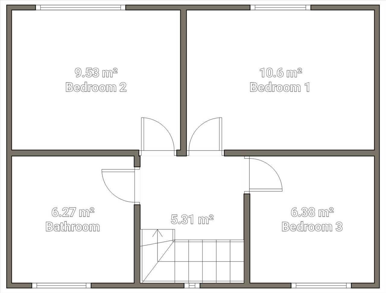 Woodbine Avenue, Brigg floorplan