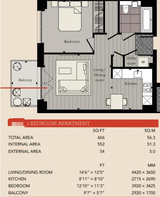 7a Exchange Gardens, London, SW8 floorplan