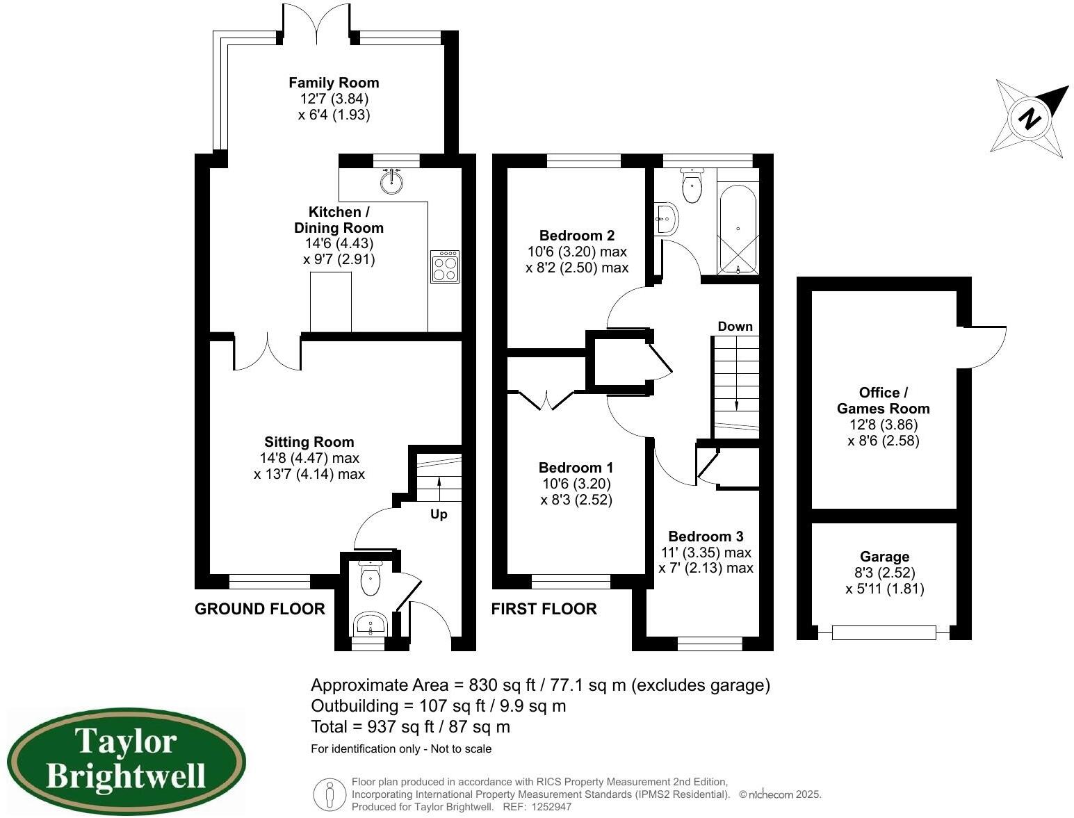 Fox Close, Clapham floorplan