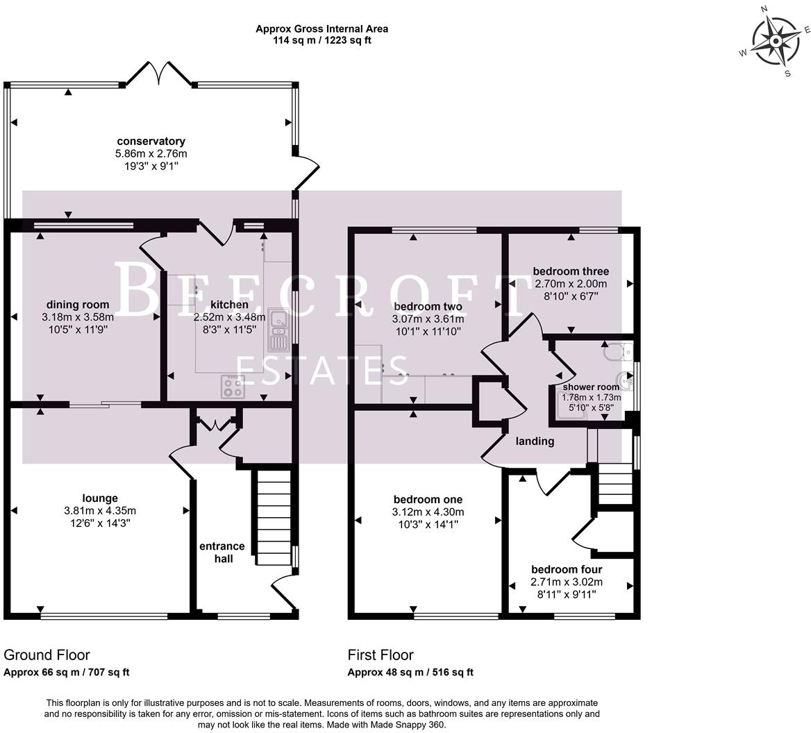 Kestrel Avenue, Thorpe Hesley, Rotherham floorplan