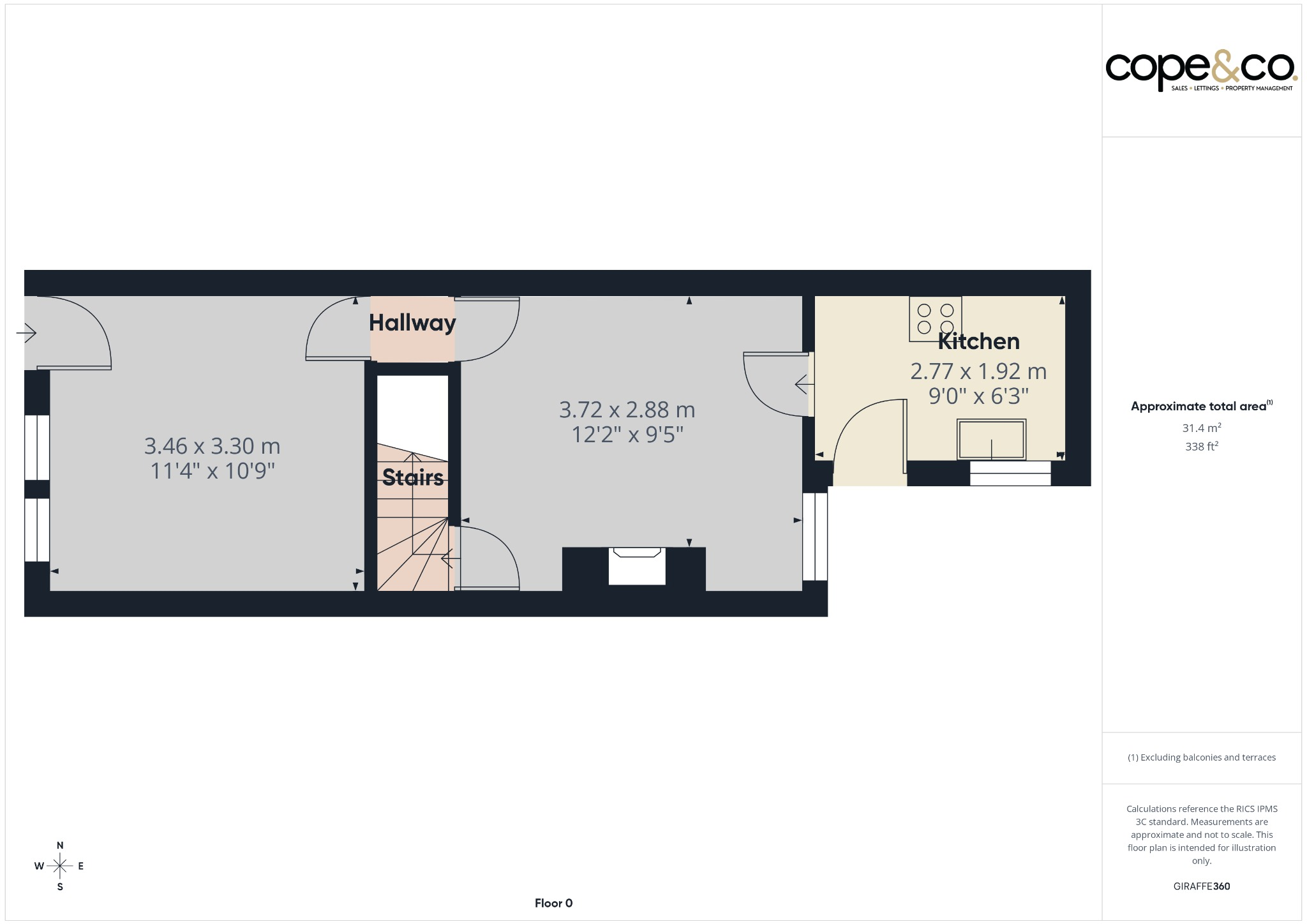 Dover Street, Derby, Derbyshire, DE23 6QP floorplan