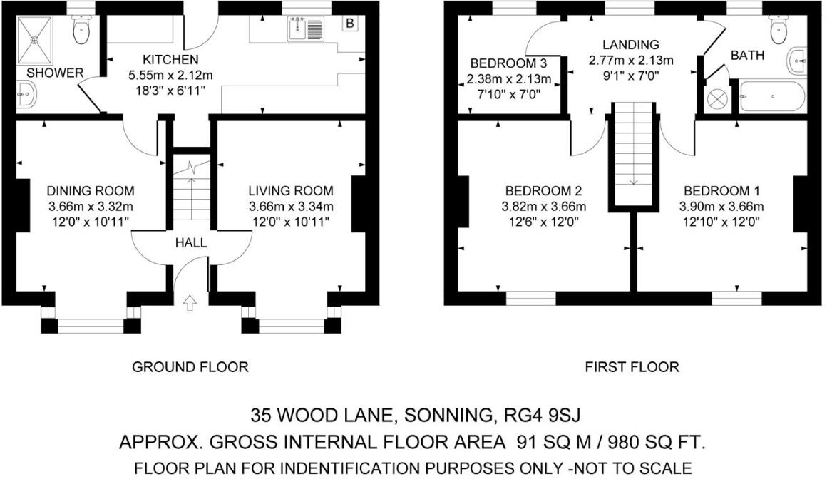 Wood Lane, Sonning Common, Reading floorplan