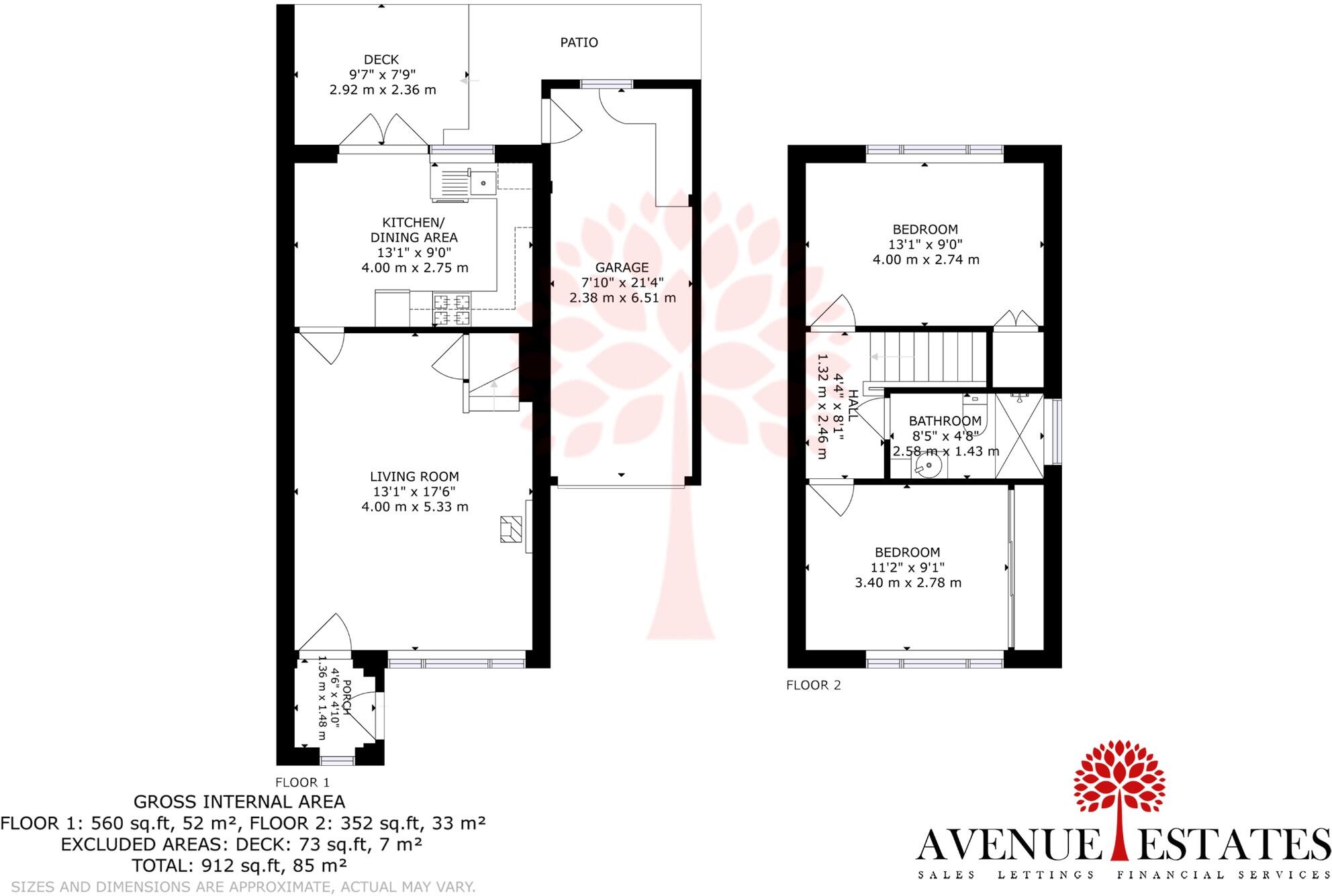 Horton Close, Bournemouth, Dorset, BH9 floorplan