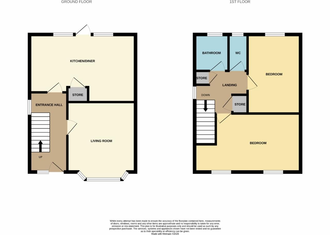 Brookhill Close, Willenhall, WV12 floorplan