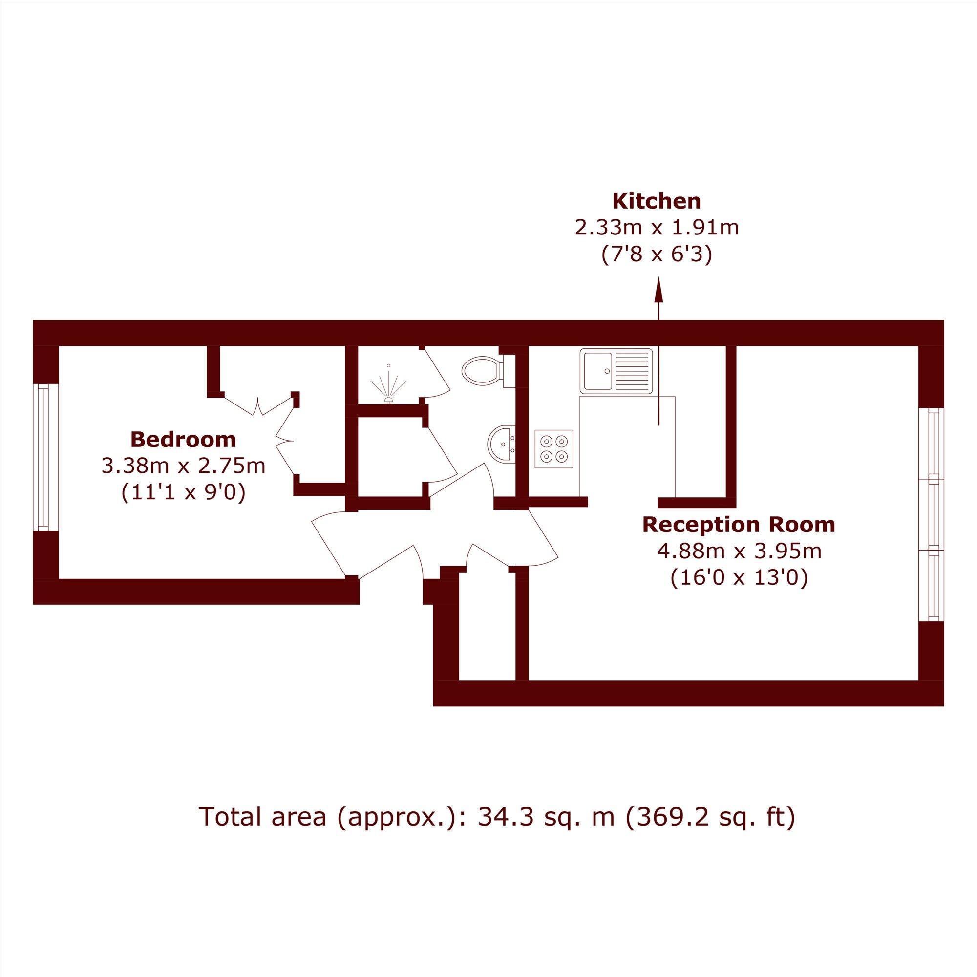 Church Lane, London floorplan