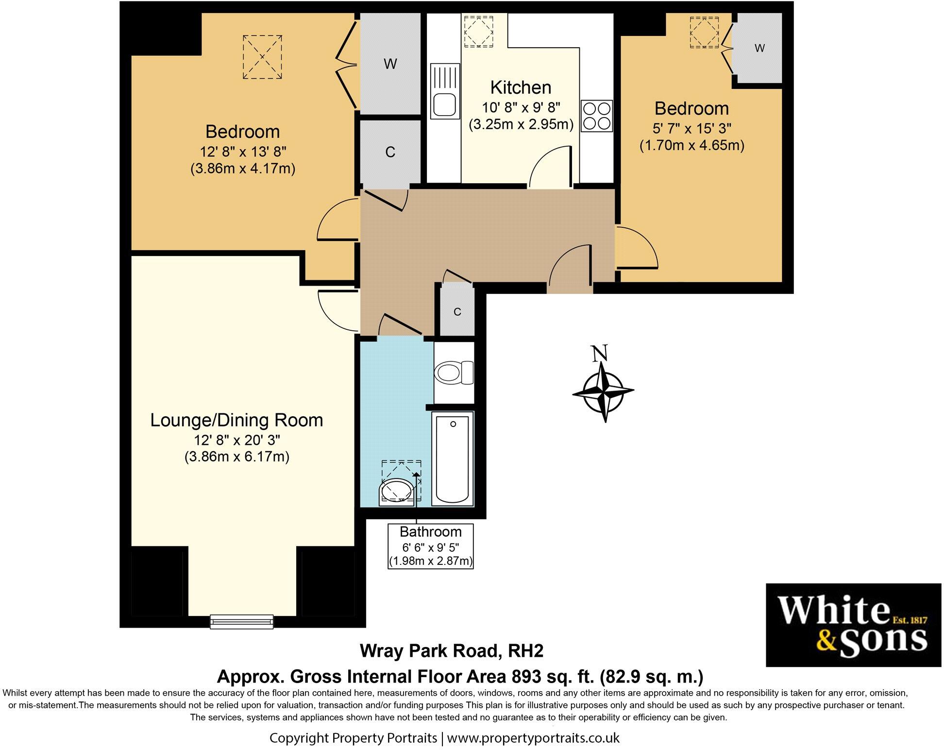 Wray Park Road, Reigate, Surrey, RH2 floorplan