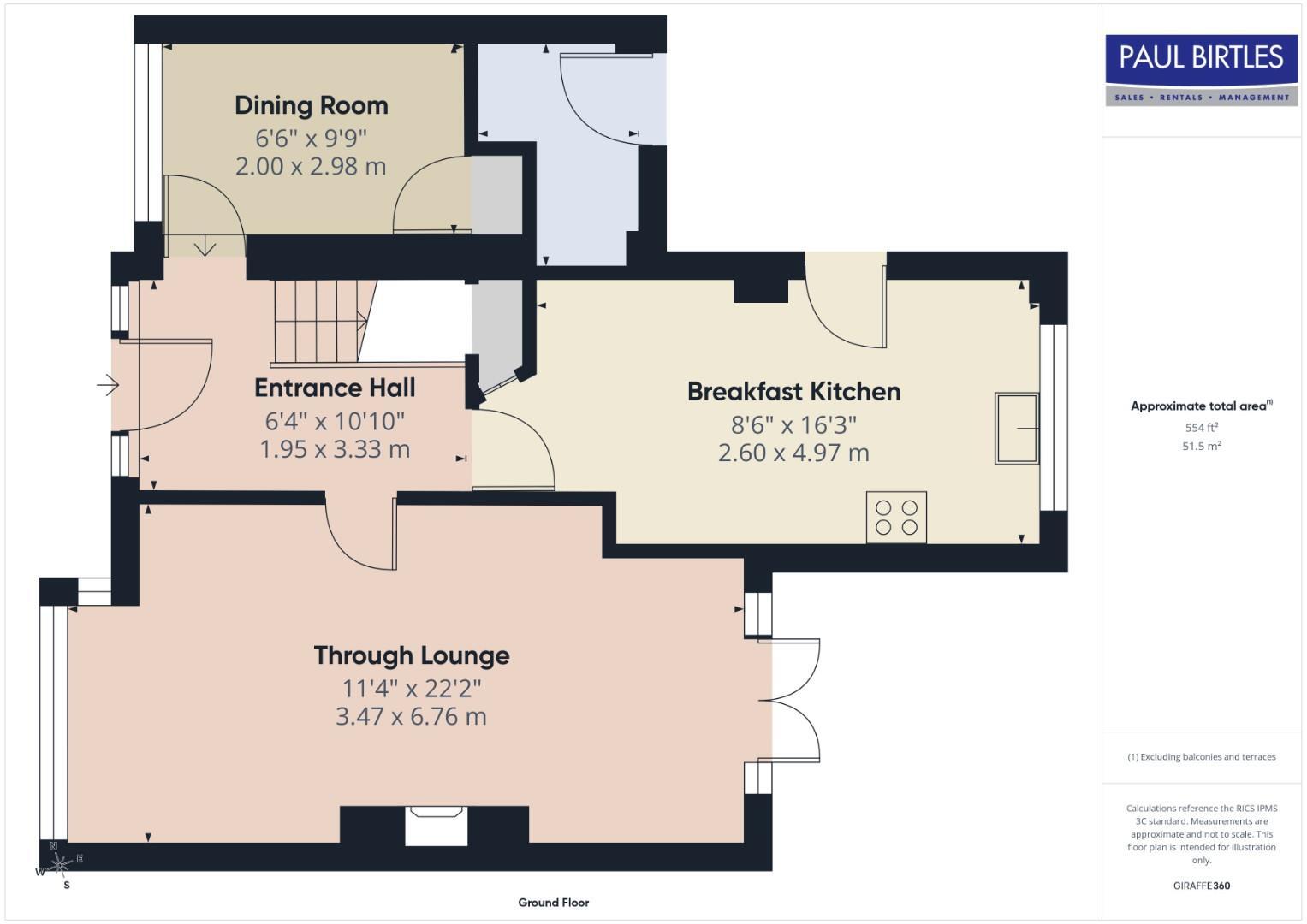 Edale Road, Stretford, Manchester, M32 9RY floorplan