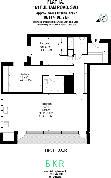 Fulham Road, London, SW3 floorplan