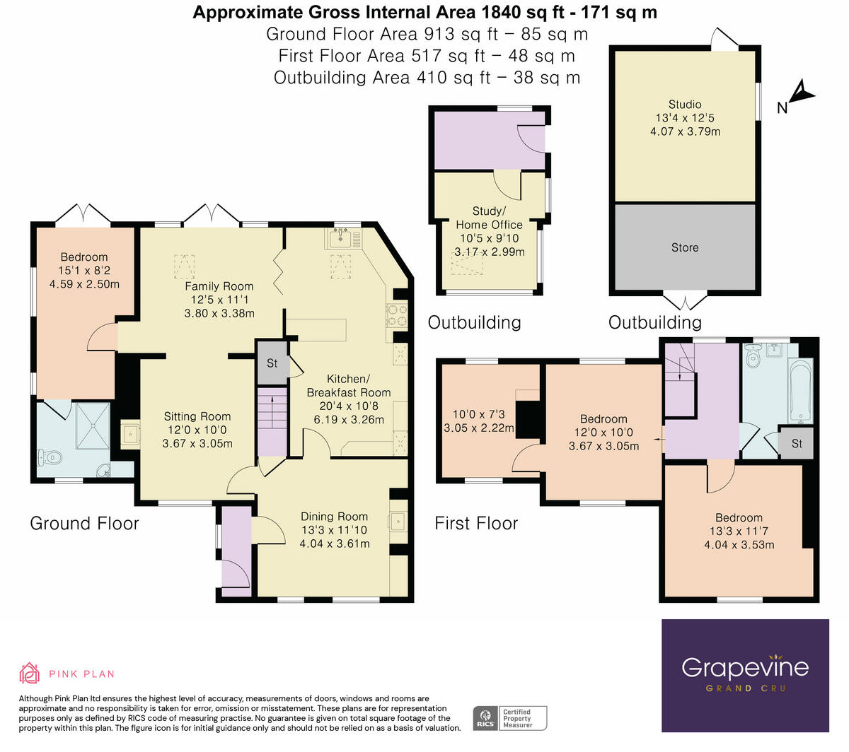 Church Lane, Ruscombe, RG10 floorplan