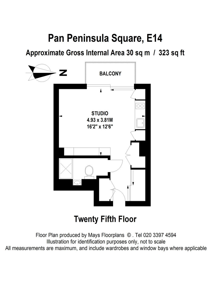 Pan Peninsula Square, London, E14 floorplan