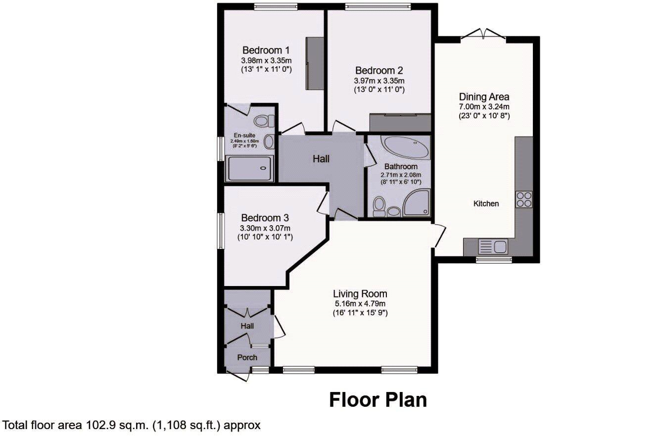 The Mall, Stalybridge, Greater Manchester, SK15 floorplan