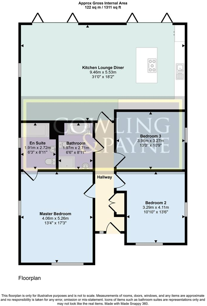 New Road, Little Burstead, Billericay floorplan