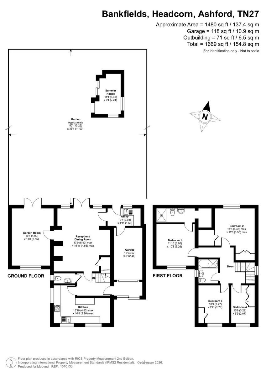 Bankfields, Ashford, TN27 9 floorplan