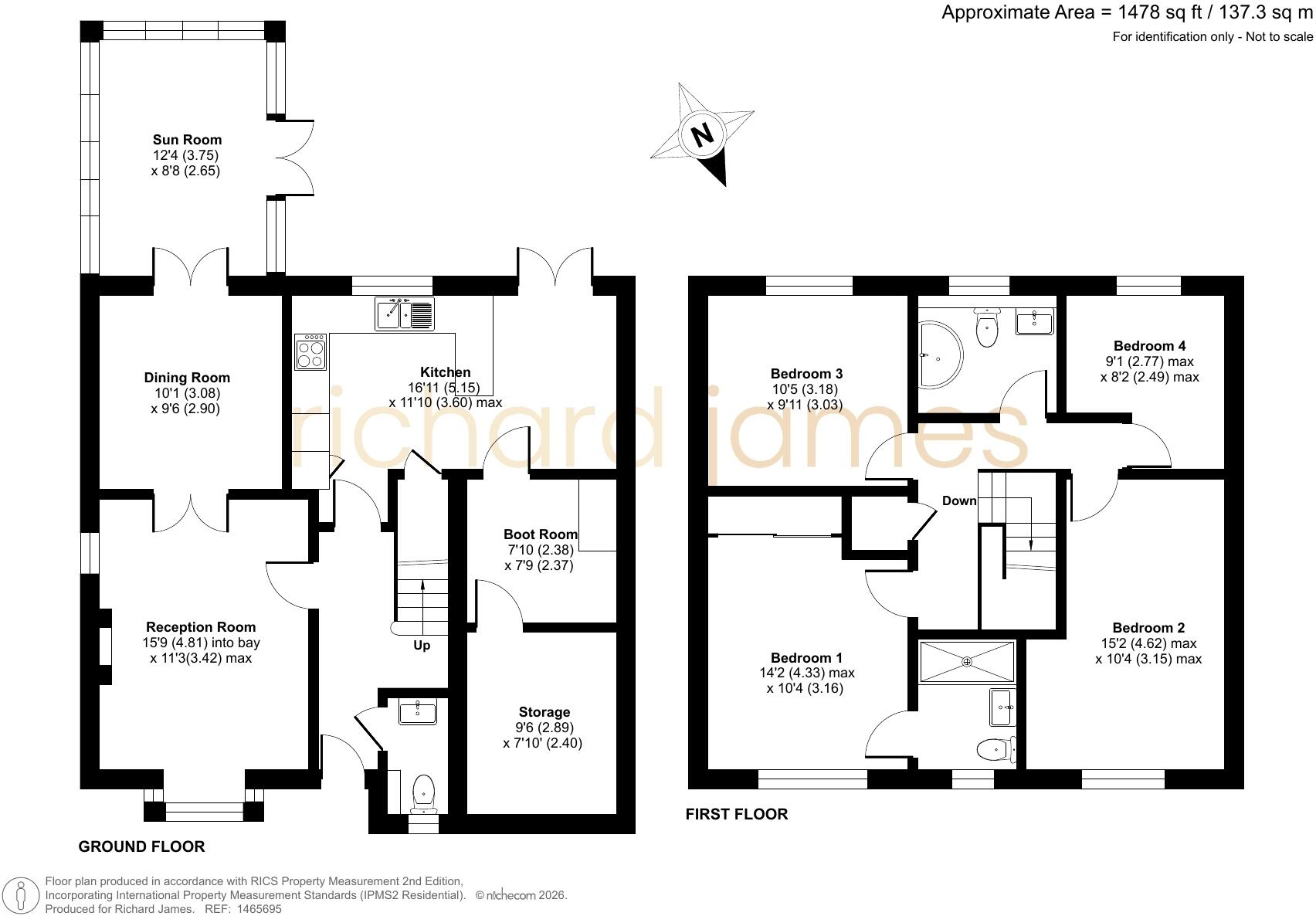 Osterley Road, Haydon Wick, Swindon, SN25 floorplan