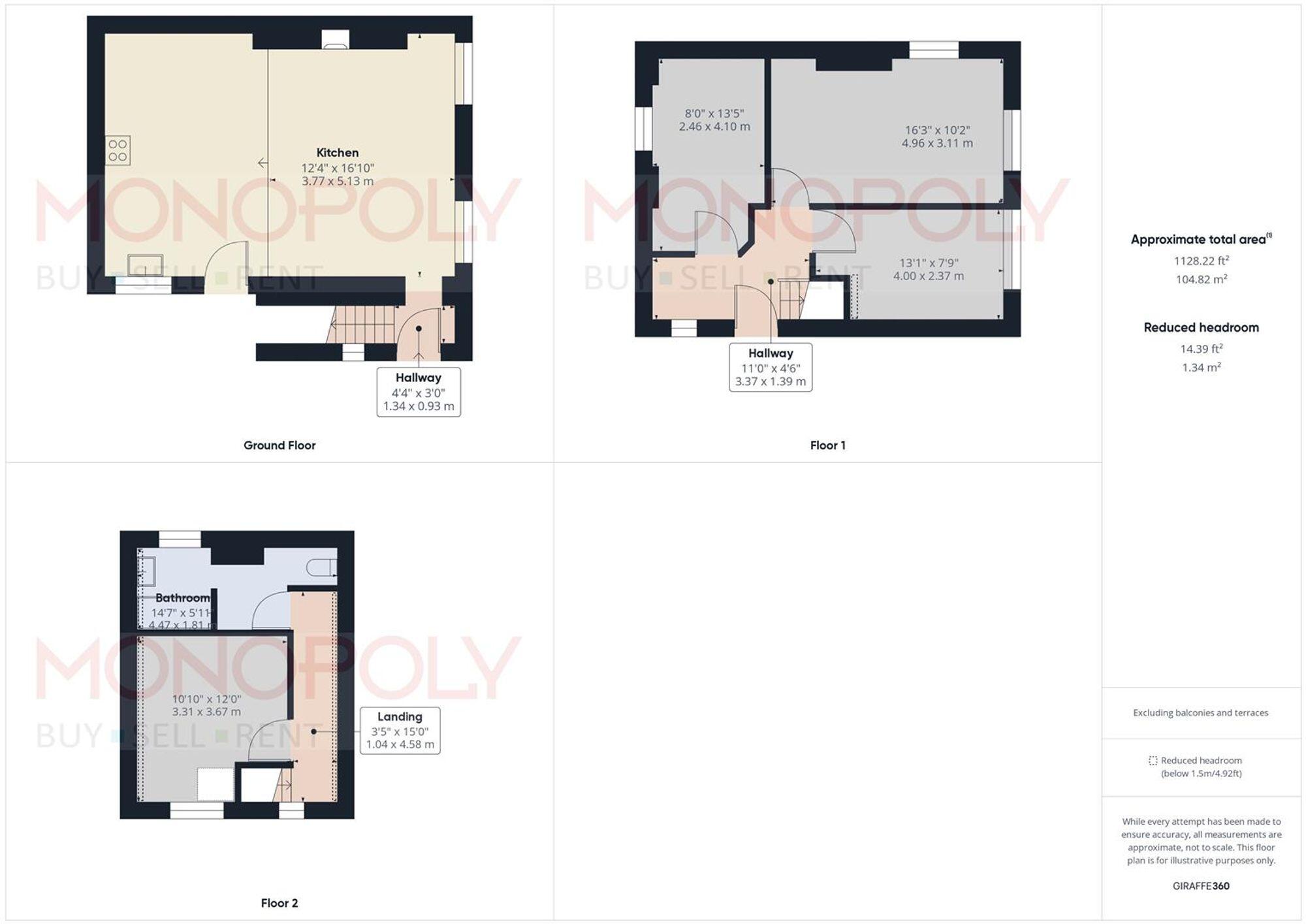 Forge Road, Southsea, LL11 floorplan