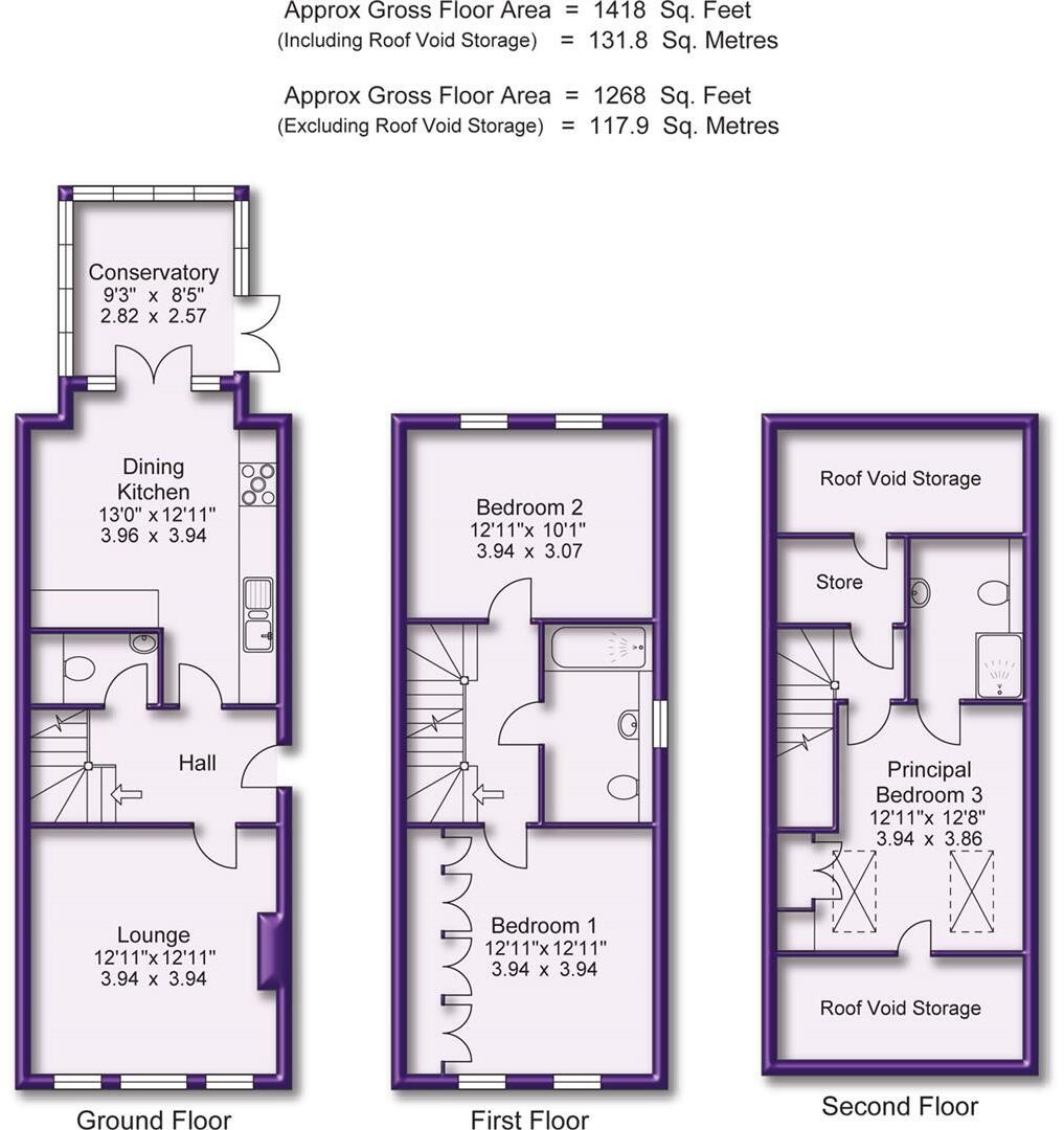 Welman Way, Altrincham floorplan