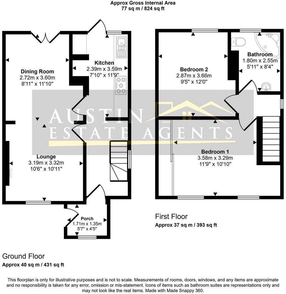 Chickerell Road, Weymouth, Dorset floorplan