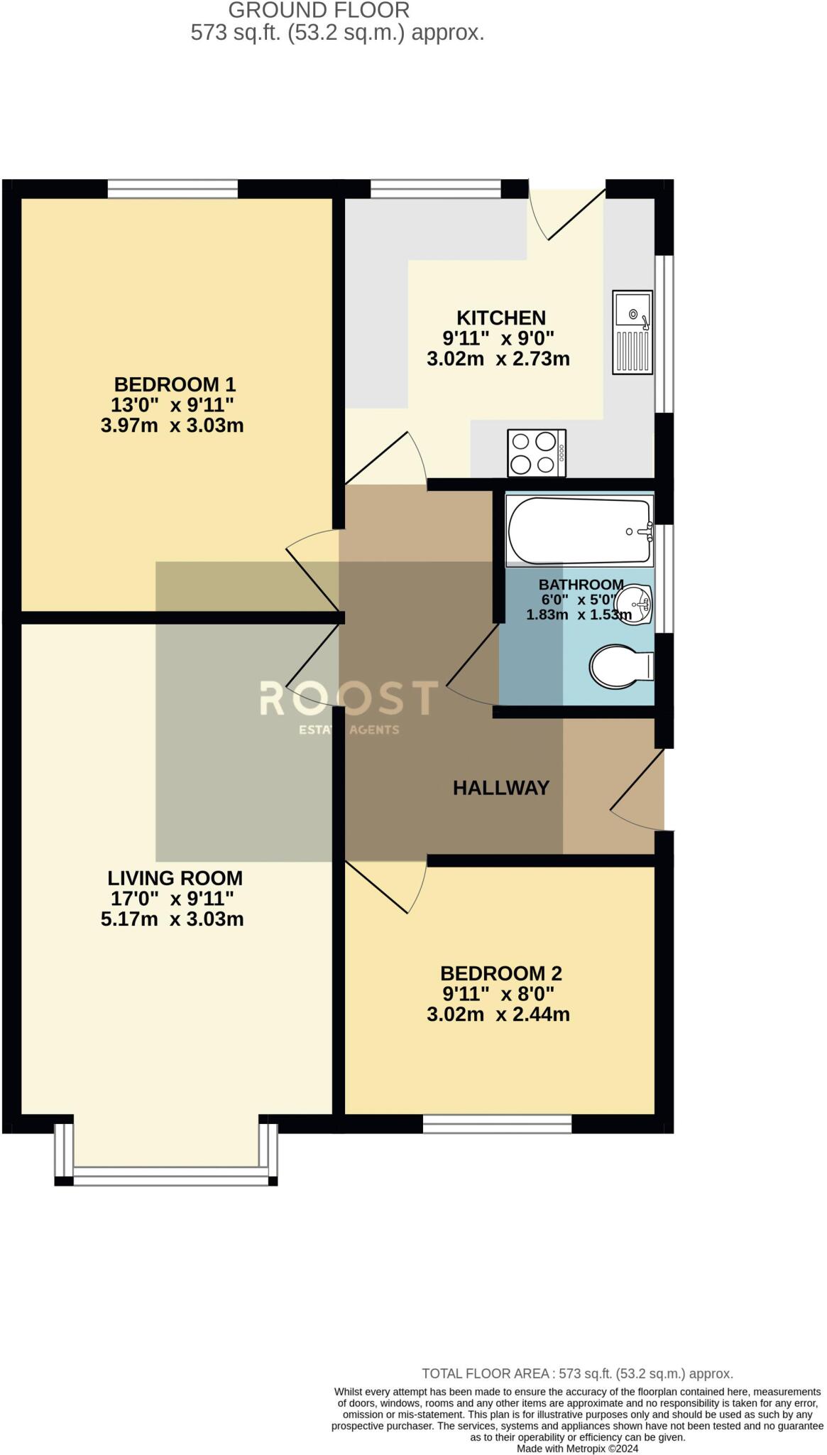 Mordaunt Avenue, Scartho floorplan