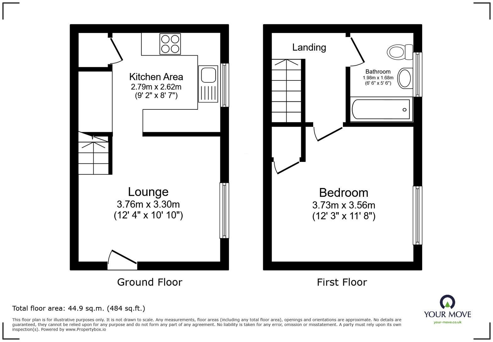 Young Close, Deal, Kent, CT14 floorplan