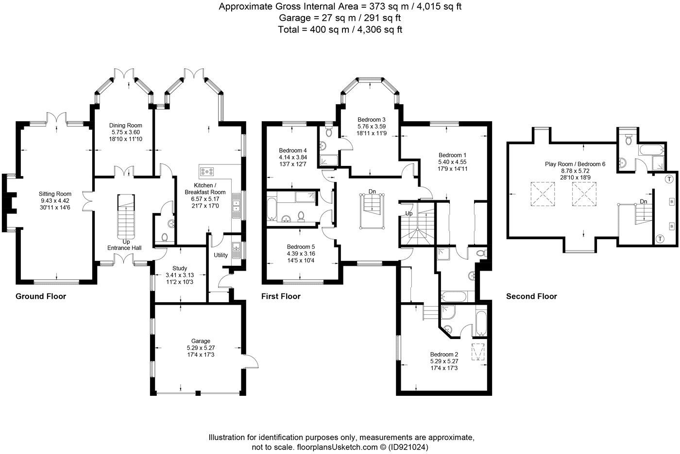 Park Grove, Knotty Green, Beaconsfield, HP9 floorplan