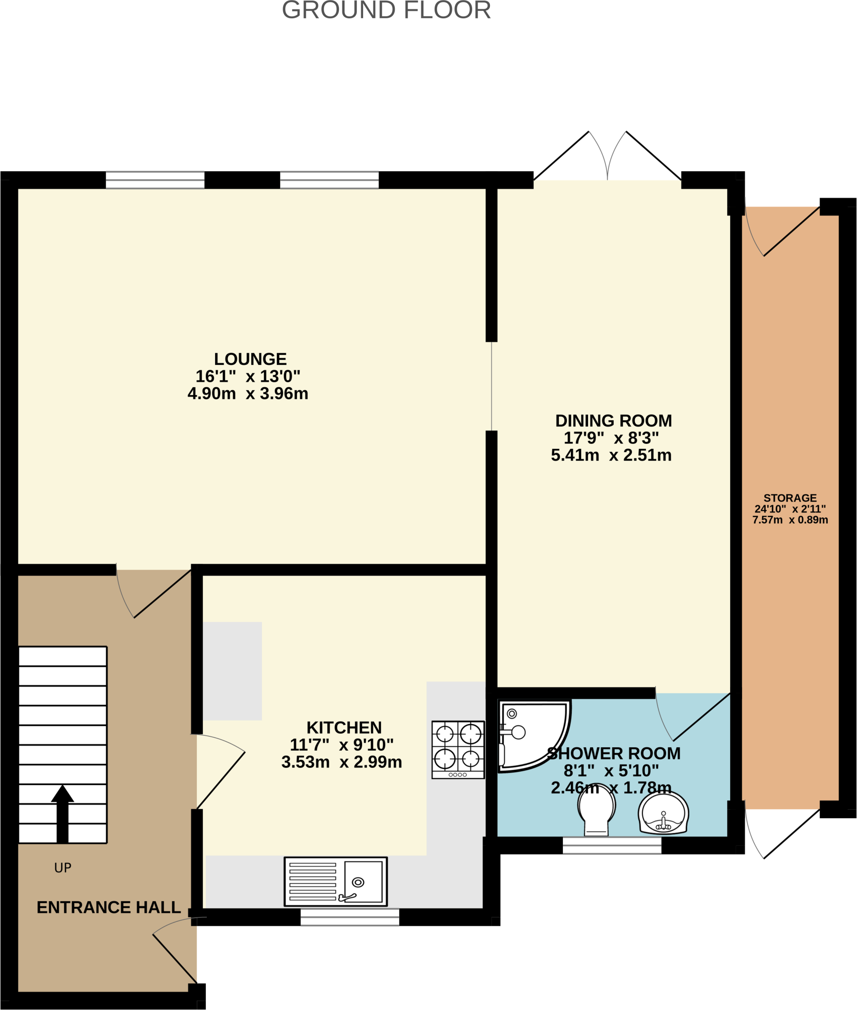Fern Way, Ilfracombe, EX34 floorplan