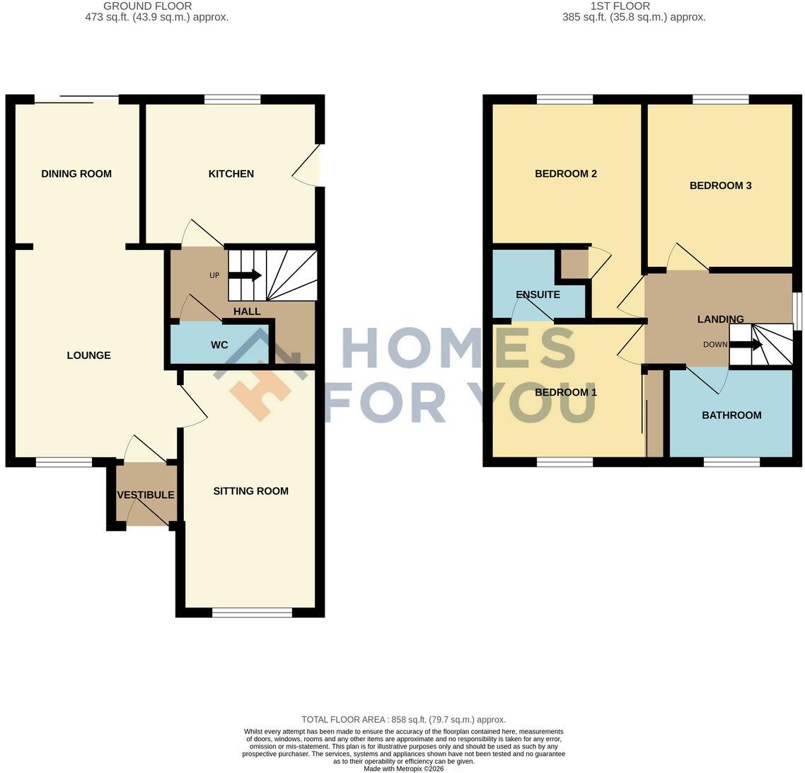 Woodlea Gardens, Bonnybridge, FK4 floorplan