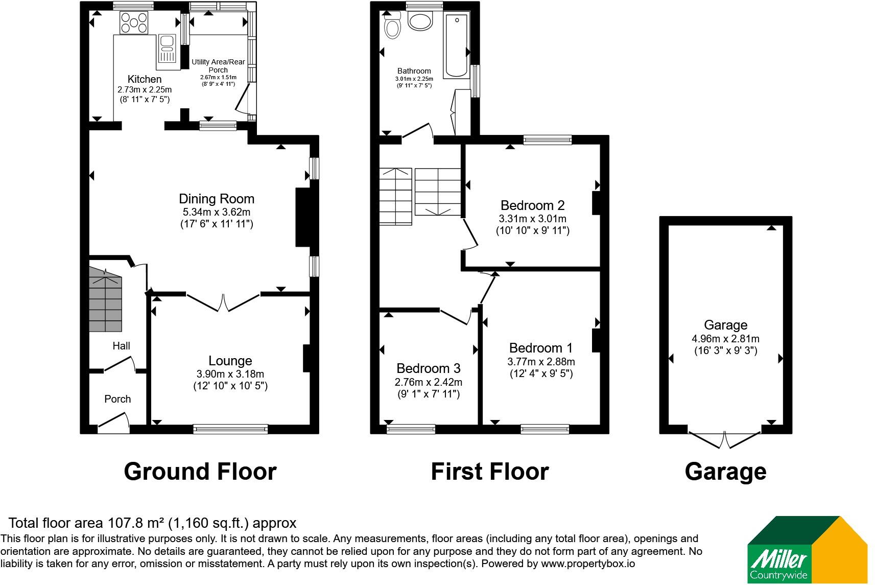Carclaze Road, St. Austell, Cornwall, PL25 floorplan