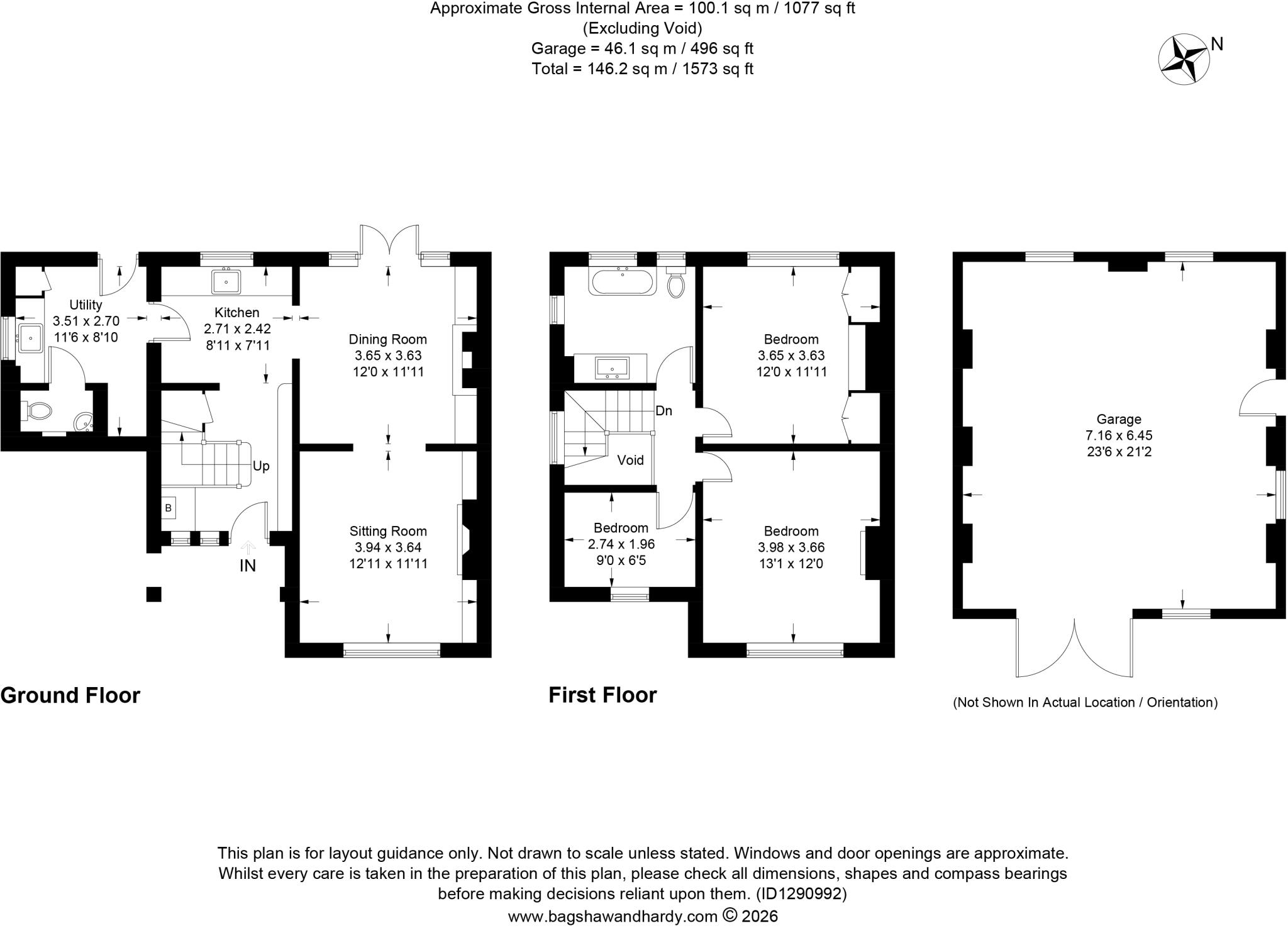 London Road, Westhumble, Dorking, RH5 floorplan