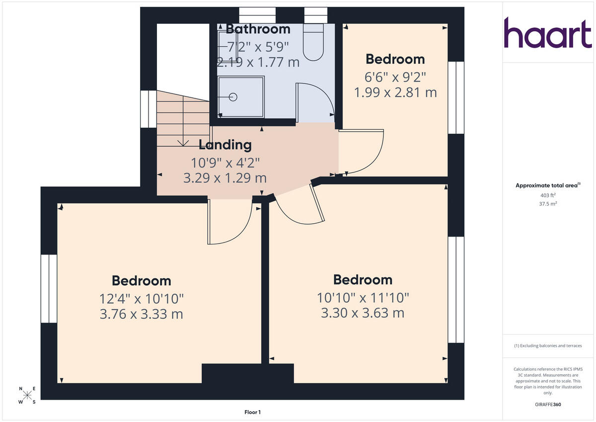 Milton Road, Cambridge floorplan