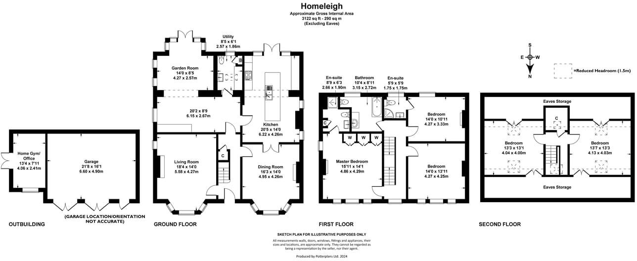 Down Hatherley Lane, Down Hatherley, Gloucester, GL2 floorplan