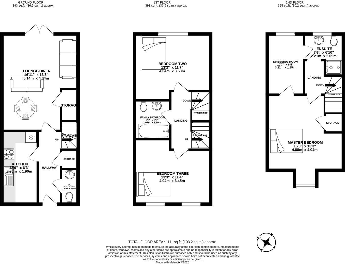 Marine Crescent, Buckshaw Village, Chorley floorplan