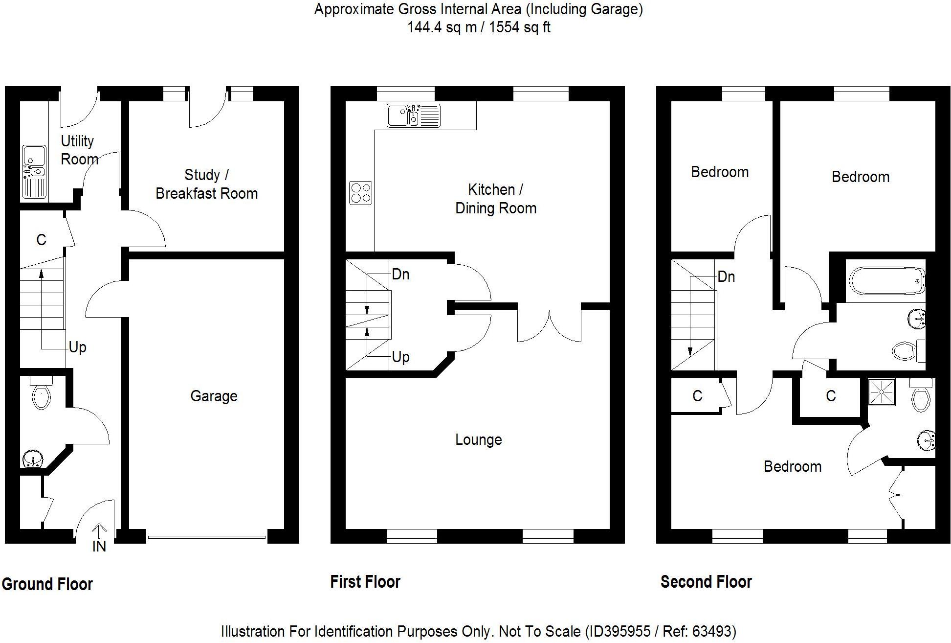 Griffiths Close, Ipswich floorplan