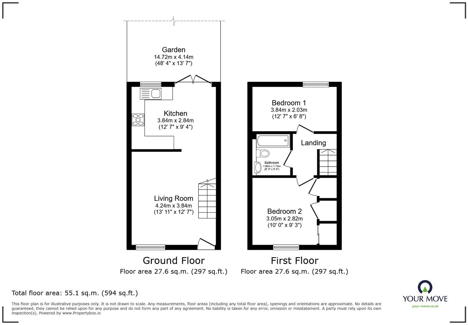Pear Close, London, SE14 floorplan