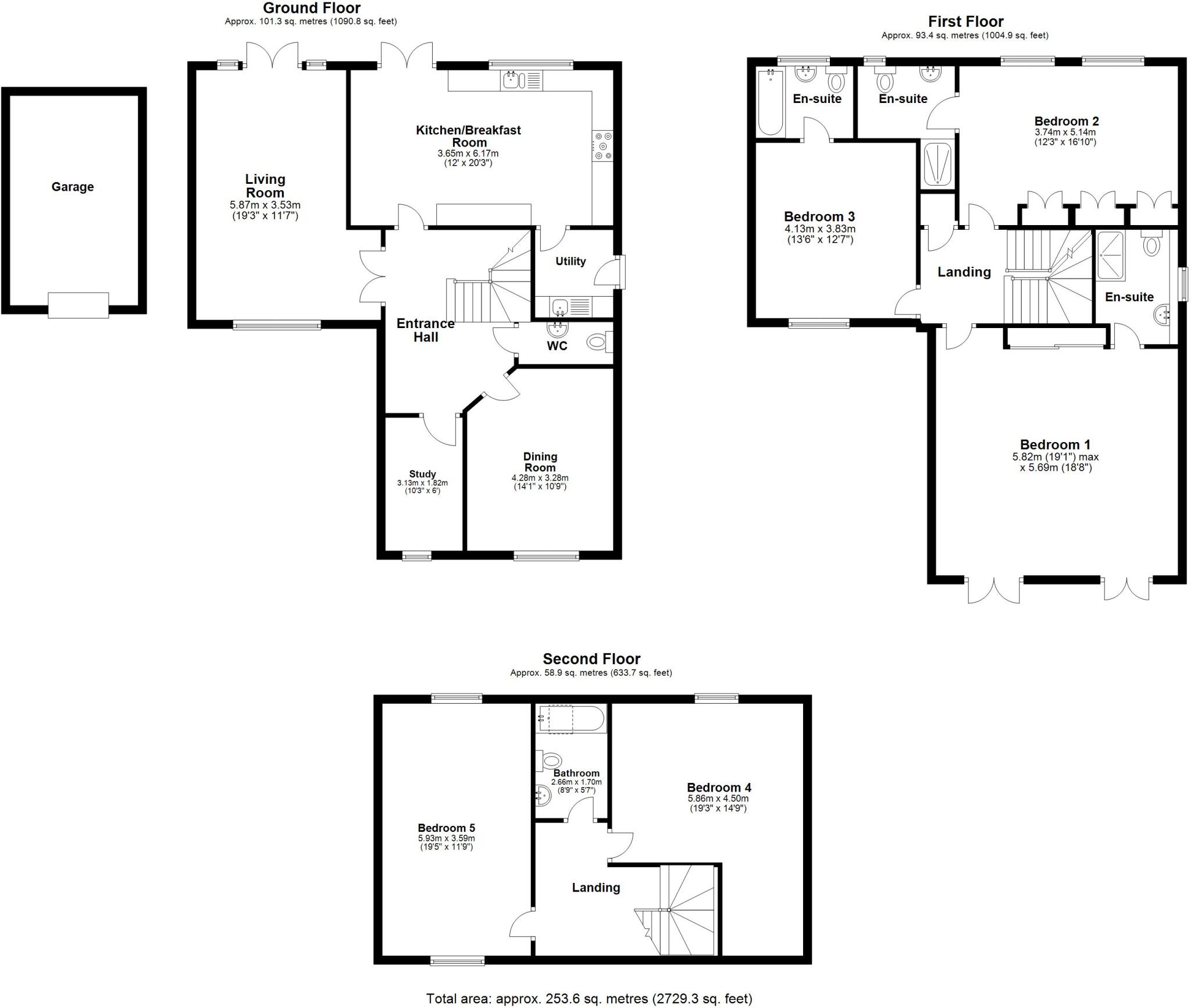 Wickstead Avenue, Grange Farm, Milton Keynes floorplan