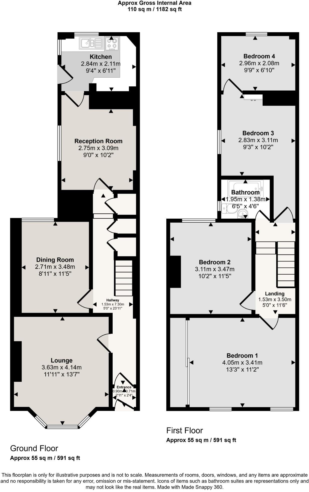 Seymour Street, Cardiff, CF24 2NQ floorplan