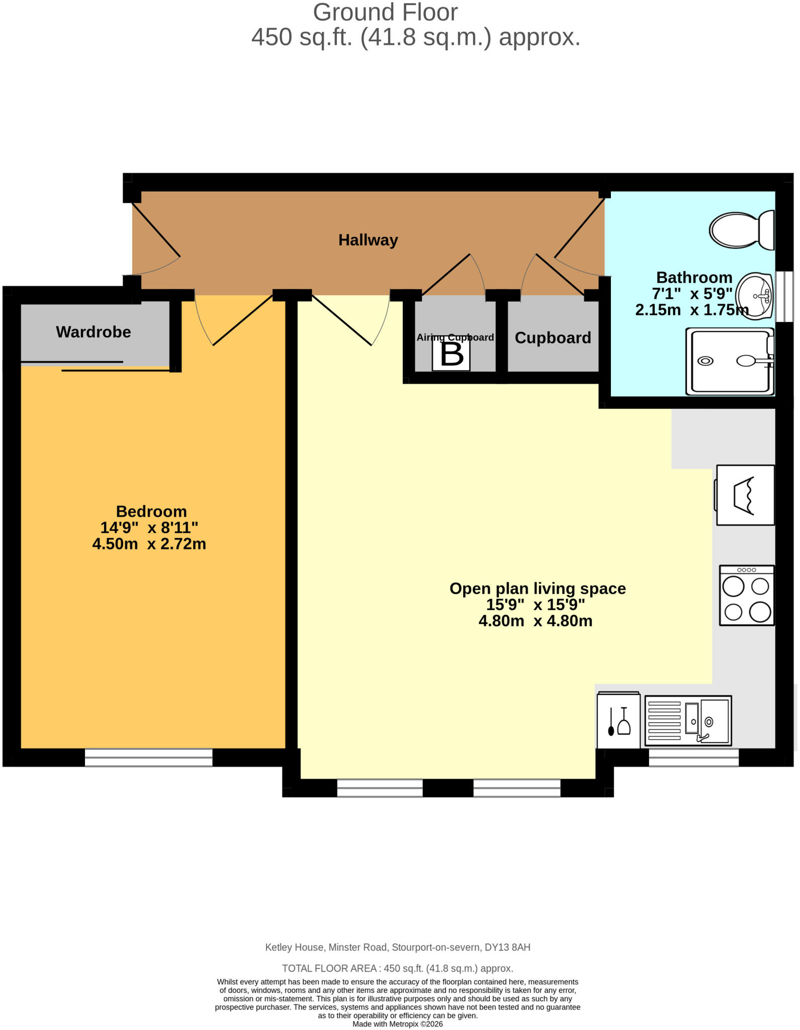 Minster Road, Stourport-on-severn, DY13 floorplan