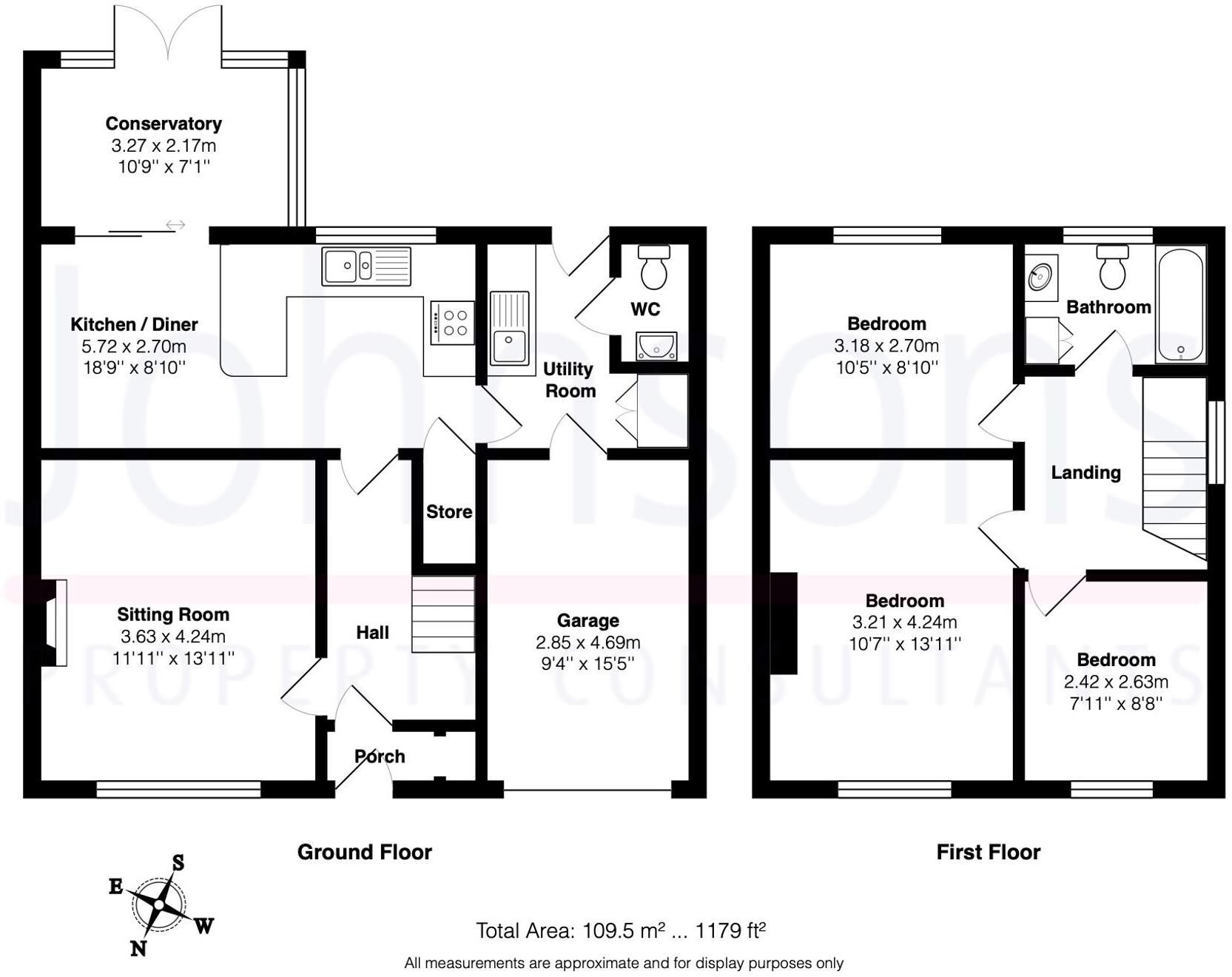 School Road, Salford Priors, WR11 floorplan