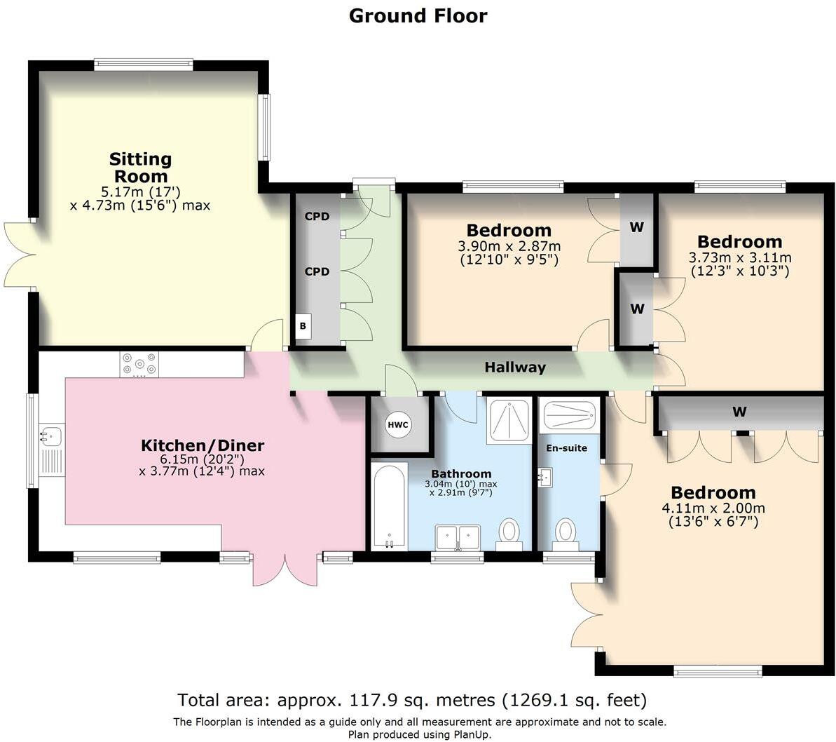 Aldham Road, Hadleigh floorplan