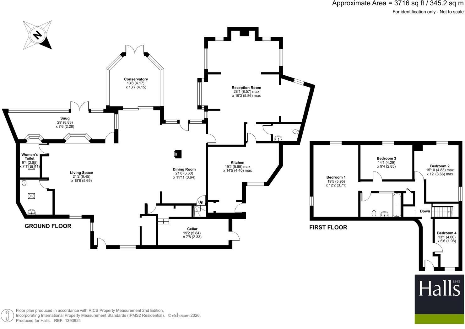 Stiffords  Bridge, Cradley, Malvern floorplan