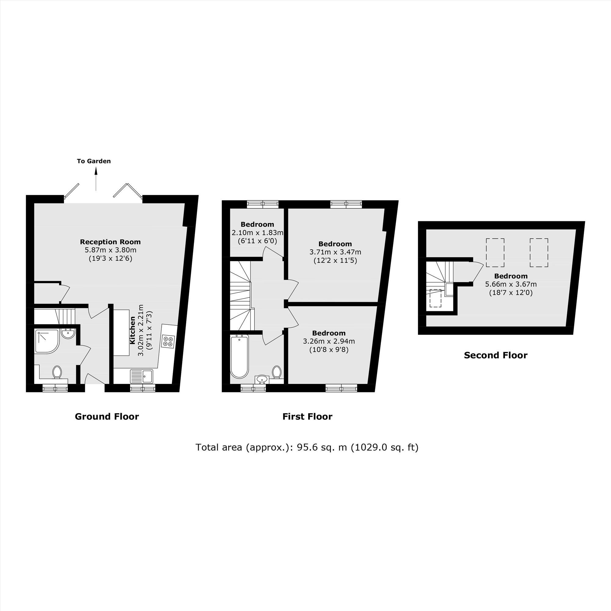Ebenezer Walk, London floorplan