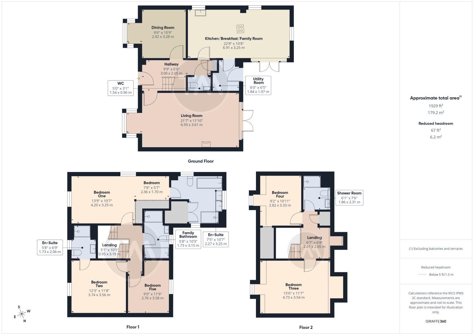 Summers Hill Drive, Papworth Everard, Cambridge, Cambridgeshire, CB23 floorplan